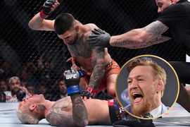 Ilia Topuria, Charles Oliveira and Conor McGregor