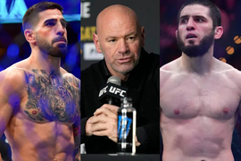 Ilia Topuria Dana White Islam Makhachev
