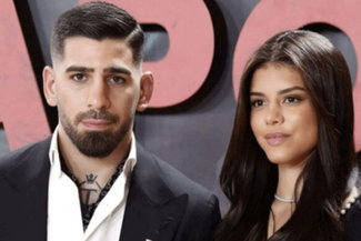 Ilia Topuria and his wife