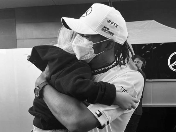 Lewis Hamilton and Isla