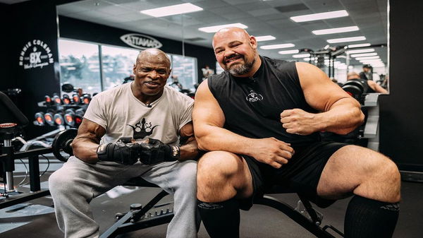 Ronnie Coleman and Brian Shaw