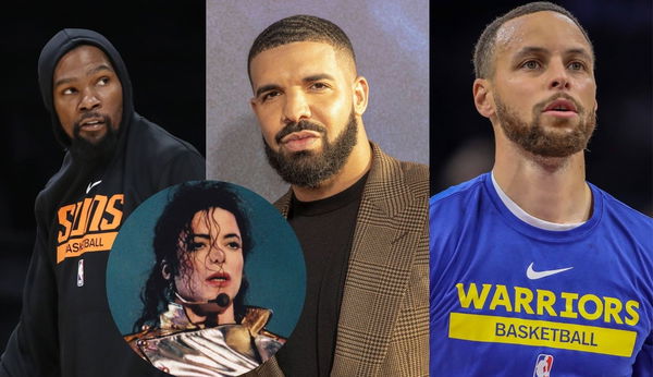 Michael Jackson, Kevin Durant, Stephen Curry, Drake