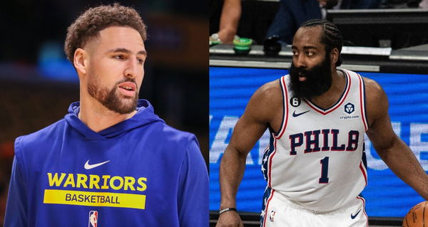 Klay Thompson, James Harden