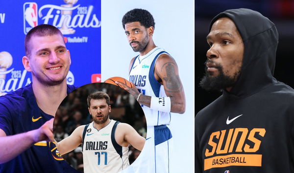 Luka Doncic, Kyrie Irving, Kevin Durant, Nikola Jokic