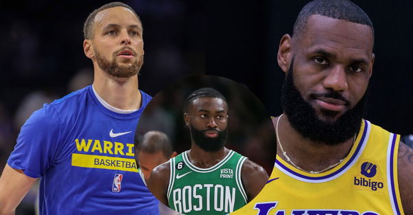 Jaylen Brown, LeBron James, Stephen Curry