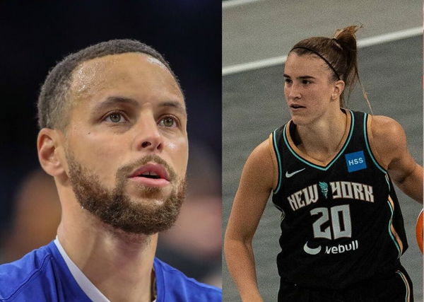 Stephen Curry and Sabrina Ionescu