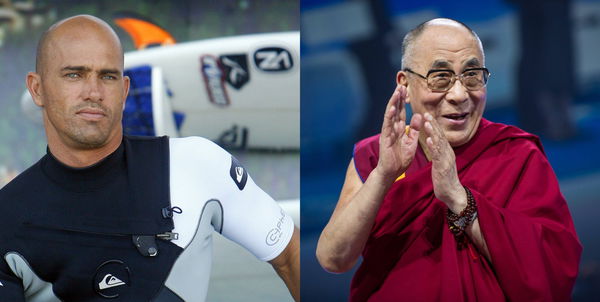 Imago, Kelly Slater, Dalai Lama