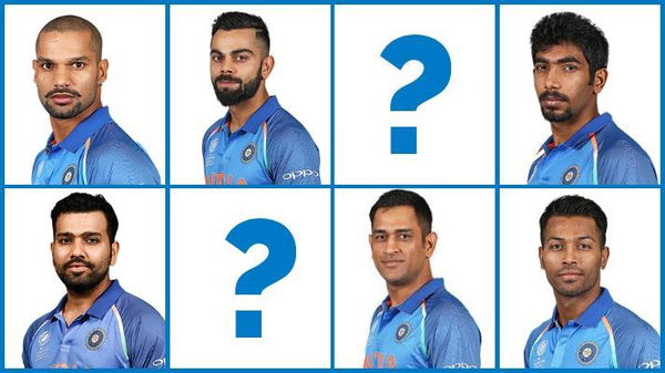 India squad for ICC Cricket world Cup 2019