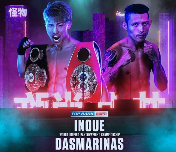 Naoya Inoue vs. Michael Dasmarinas Stats: Age, Height ...