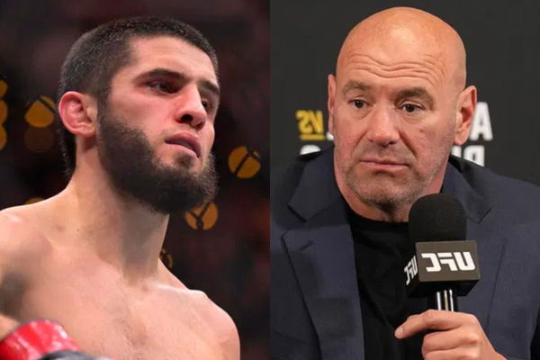 Islam Makhachev, Dana White
