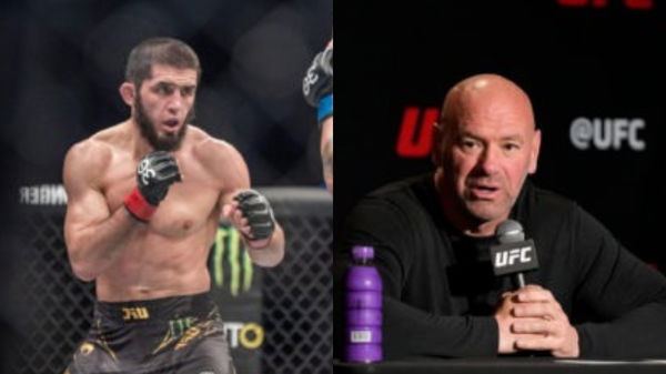 Islam Makhachev, Dana White