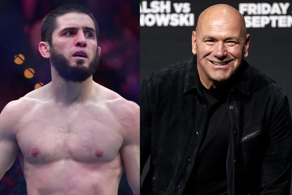 Islam Makhachev, Dana White