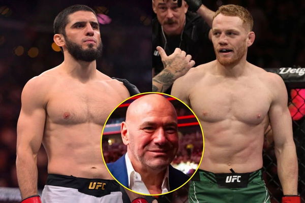 Islam Makhachev, Jack Della Maddalena, Dana White