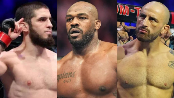 Islam Makhachev, Jon Jones, Alexander Volkanovski (1)