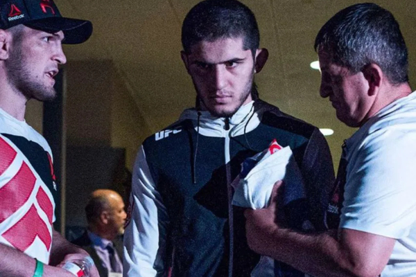 Islam Makhachev Khabib Nurmagomedov Abdulmanap Nurmagomedov