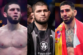 Islam Makhachev; Khabib Nurmagomedov; Ilia Topuria