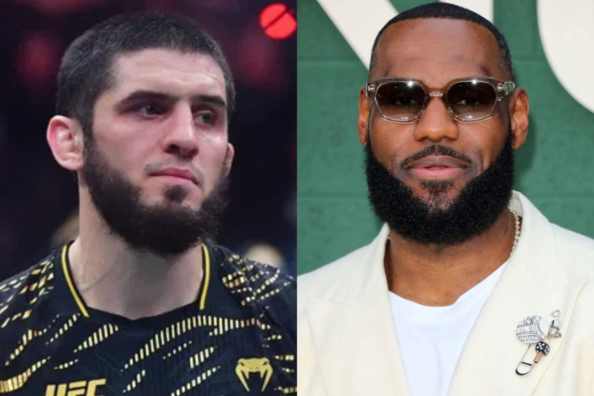Islam Makhachev Compared to LeBron James as He Steals Spotlight With Dagestani Basketball Skills