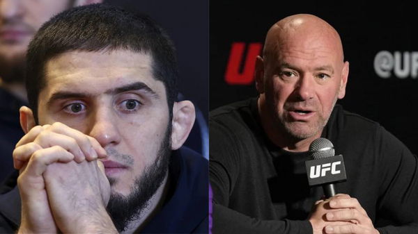 Islam Makhachev and Dana White