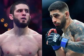 Islam Makhachev and Ilia Topuria