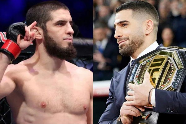 Islam Makhachev and Ilia Topuria