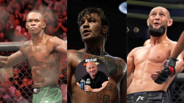 Israel Adesanya, Conor McGregor, Khamzat Chimaev, Dana White