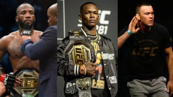 Israel Adesanya + Leon Edwards + Colby Covington