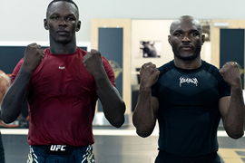 Israel Adesanya and Kamaru Usman