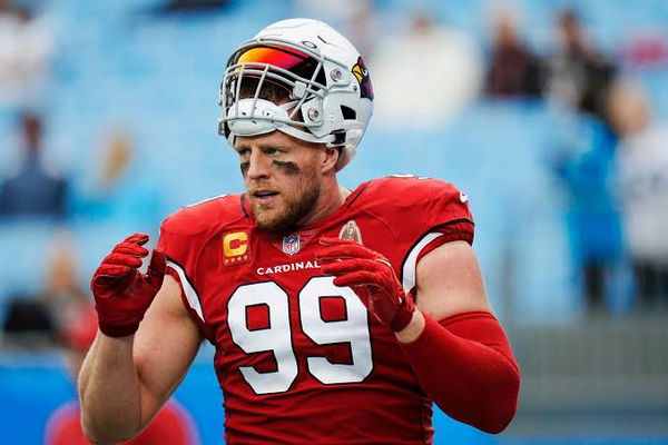 WATCH: JJ Watt gets emotional during Cardinals tribute video featuring  family, multiple NFL greats