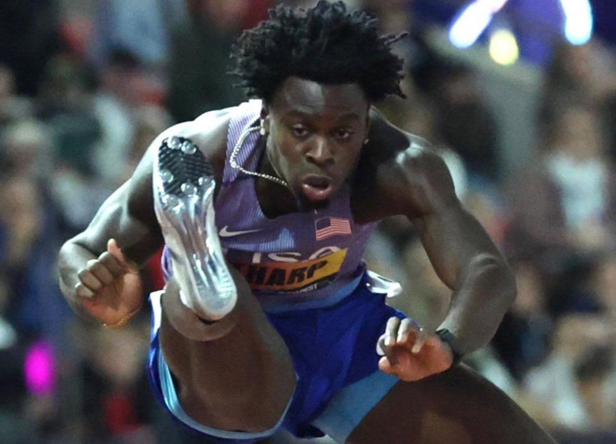 US World Record Holder Ja’Kobe Tharp Battles Terrible Start to Win $150,000 as a 20-Year-Old