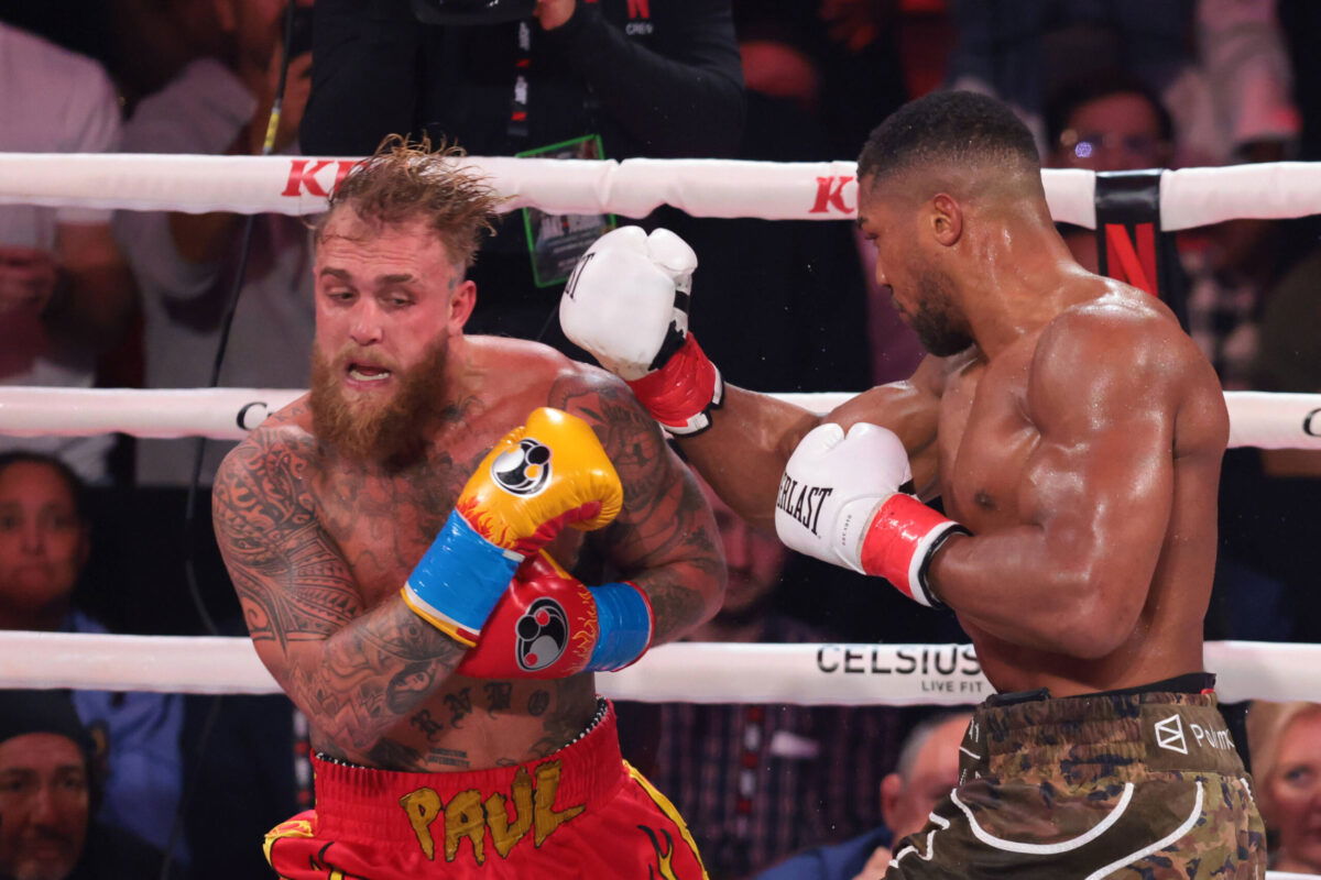 Jake Paul, Anthony Joshua