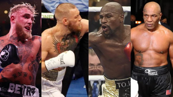 Jake Paul, Conor McGregor, Floyd Mayweather, Mike Tyson