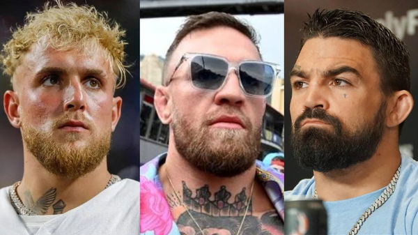 Jake Paul, Conor McGregor and Mike Perry