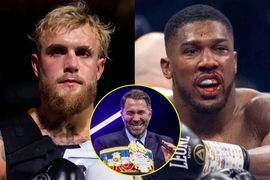Jake Paul, Eddie Hearn, Anthony Joshua