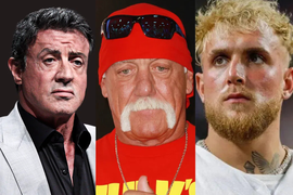 Jake Paul, Hulk Hogan, Sylvester Stallone