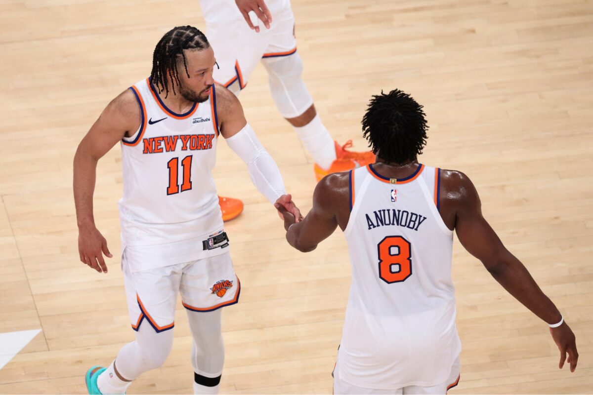 Jalen Brunson and OG Anunoby
