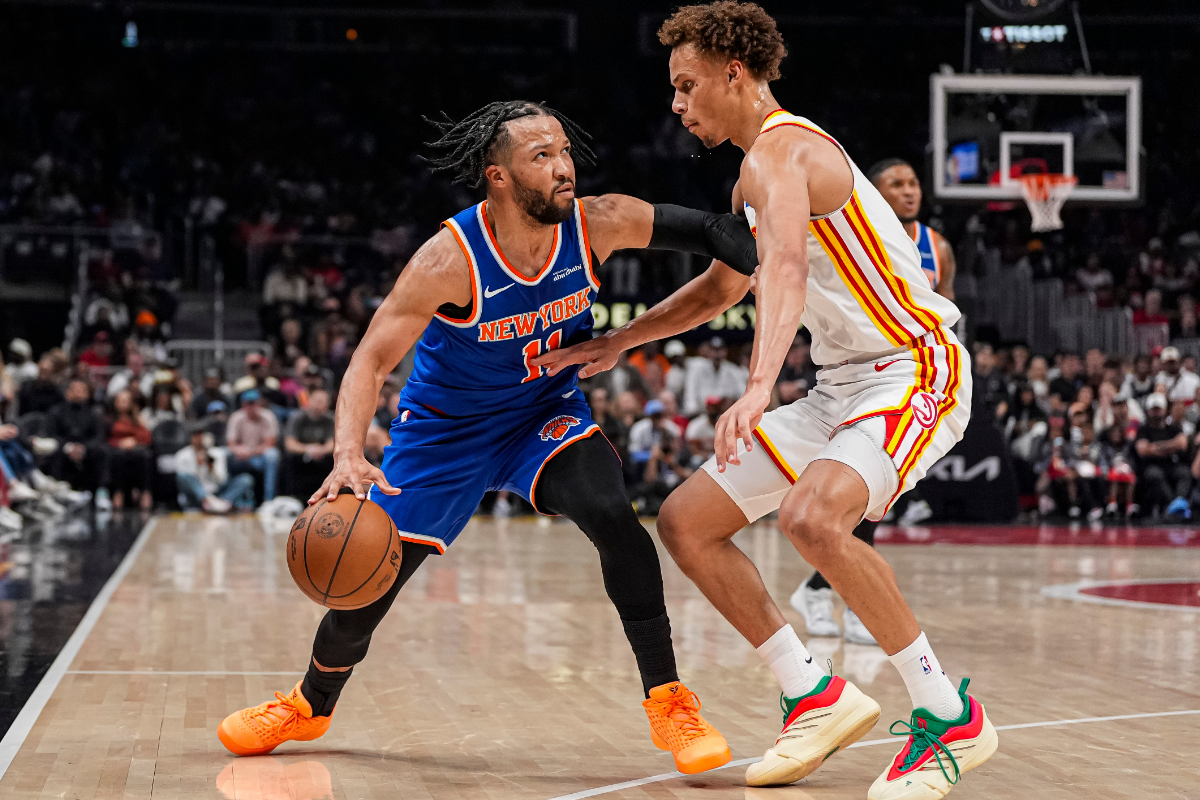 Jalen Brunson vs Hawks