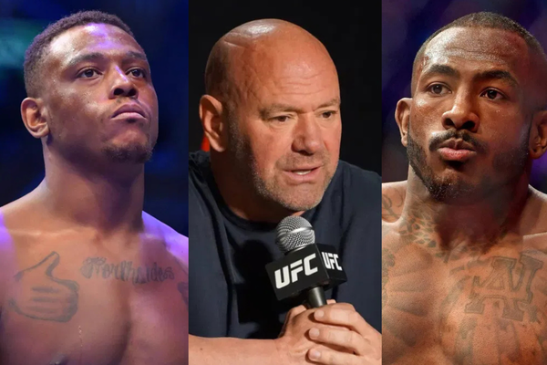 Jamahal Hill Dana White Khalil Rountree