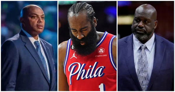 James Harden, Charles Barkley, Shaquille O&#8217;Neal