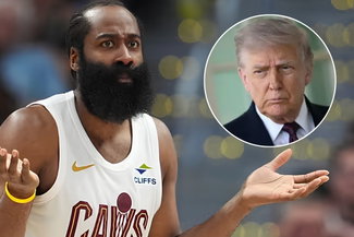 James Harden, Donald Trump