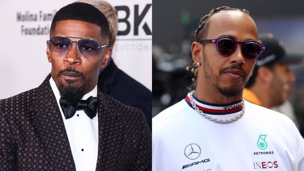 Jamie Foxx, Lewis Hamilton