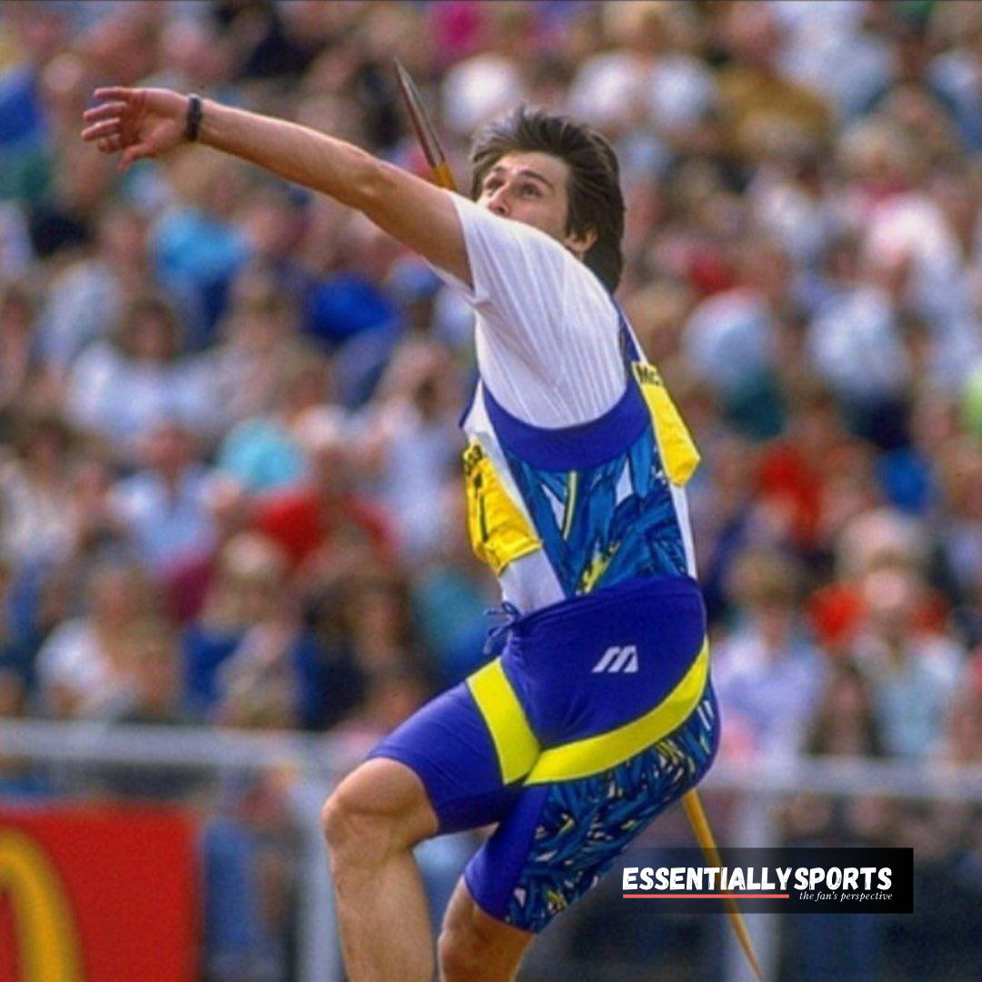 Watch Javelin Throw World RecordHolder’s JawDropping Foray Into a