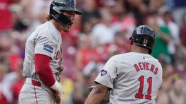 Jarren Duran and Rafael Devers