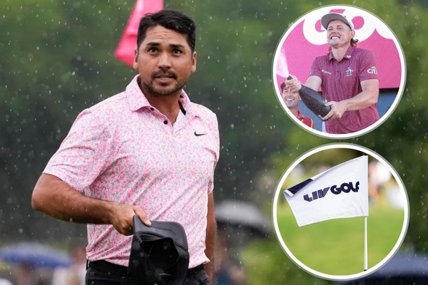 Jason Day Cameron Smith LIV Golf Collage