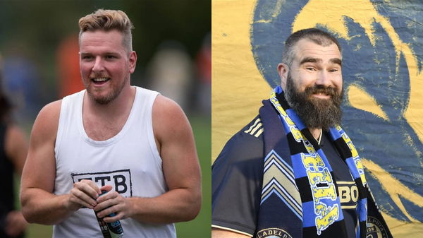 Pat McAfee and Jason Kelce