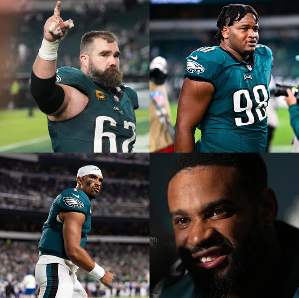 Jason Kelce Jalen Hurts Jalen Carter Darius Slay Imago