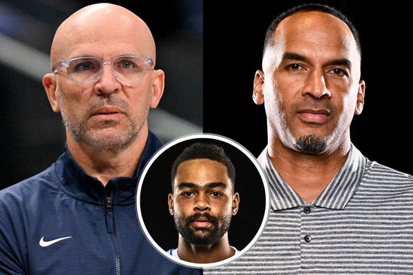 Jason Kidd, Nico Harrison, and D&#8217;Angelo Russell