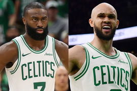 Jaylen Brown and Derrick White
