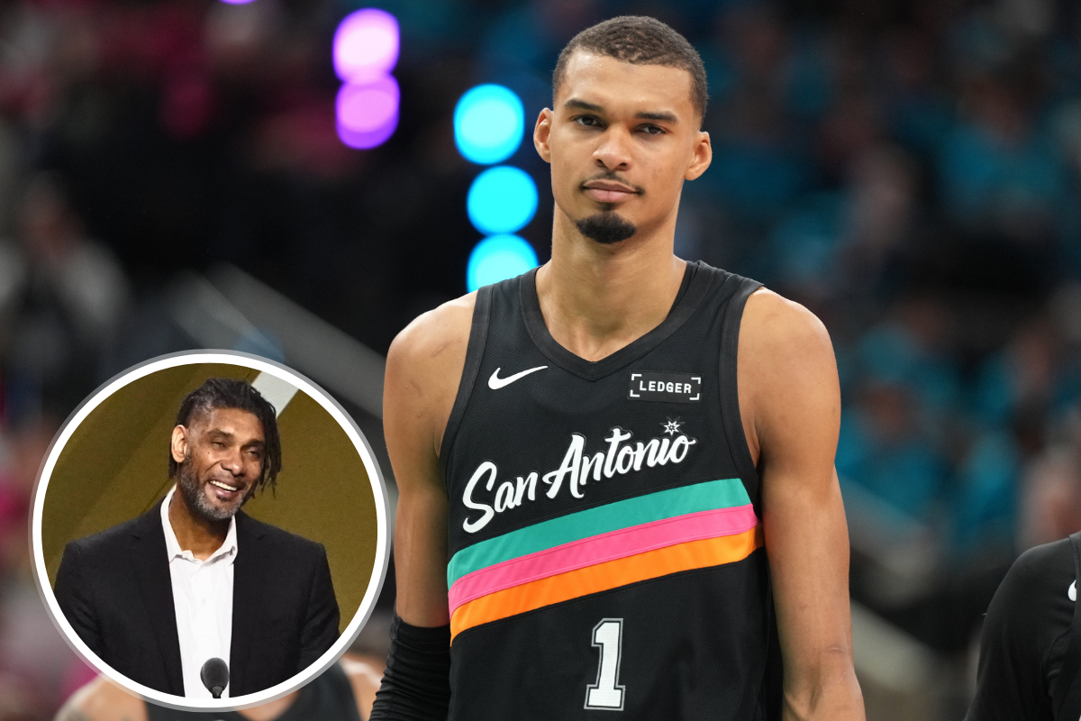 Victor Wembanyama Breaks Tim Duncan’s Record Before His Eyes, Says Spurs Legend Makes Him “Feel Safe” After Playoff Win
