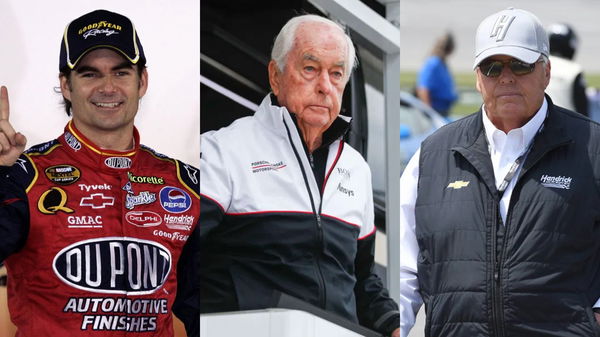 Jeff Gordon, Roger Penske, Rick Hendrick