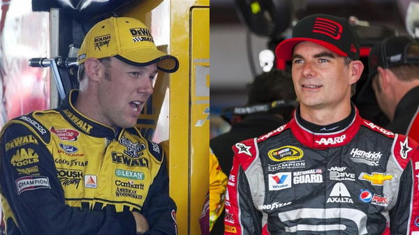 Jeff Gordon and Matt Kenseth